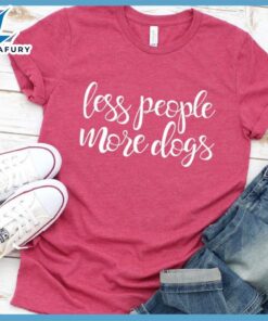 Less People More Dogs T-Shirt