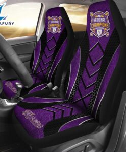 LSU Tigers Baseball 2PCS Car Seat Cover Decor Car