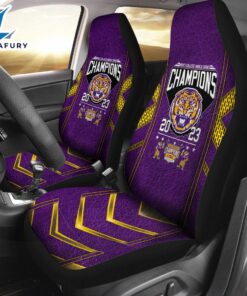 LSU Tigers Baseball 2PCS Car Seat Cover New Trendding