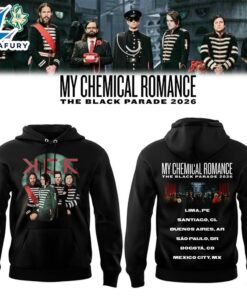 MCR The Black Parade 2026 Tour Hoodie Band
