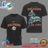 Miami Dolphins Logo & Graphic 3D T Shirt
