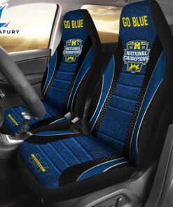 Michigan Wolverines Football 2PCS Car Seat Cover HOT Trend 2025
