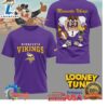 Minnesota Vikings 2026 NFL and Looney Tunes Fan Shirt
