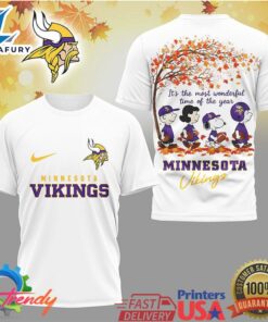 Minnesota Vikings 2026 NFL Fall Season 3D Shirt