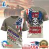 New England Patriots Official NFL Proud U.S. Veteran 3D Shirt