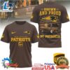 New England Patriots Official NFL UPS Brown And Pound 3D Shirt