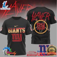 New York Giants Slayer Heavy Metal Tshirt