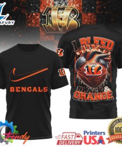 Official Bengals I Bleed Fan T Shirt Collection