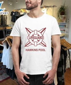 Official Stranger Things Hawkins Pool Lifeguard Shirts