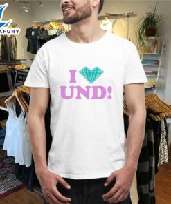 Official Undrafted I Love DMND Diamond Shirts,