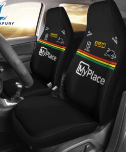 Penrith Panthers 2PCS Car Seat Cover 3D Decor