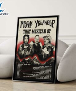 Prof With YELAWOLF Canada Tour 2026 Poster