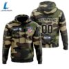Seattle Seahawks Personalized Hoodie-Zip Hoodie Camo Style