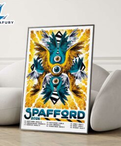Spafford Winter Tour January 2026 Poster