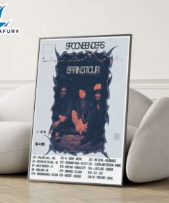 Spoon Benders Spring Tour 2026 Poster