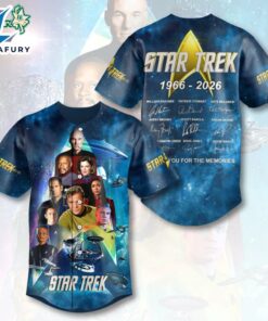 Star Trek 60th Anniversary Baseball Jersey