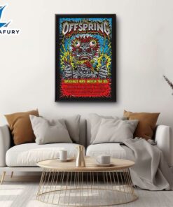 The Offspring 2026 Supercharged North American Tour Poster