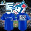 Toronto Blue Jays New Logo for 2026 to celebrate their 50th seaso Baseball Jersey-Blue
