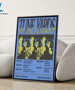 Tune Yards Spring US Tour 2026 Poster