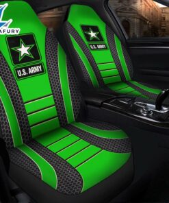 US ARMY Green Premium Custom Car Seat Covers Decor Protectors