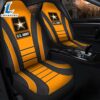 US ARMY Orange Premium Custom Car Seat Covers Decor Protectors
