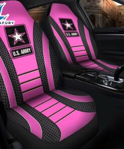 US ARMY Pink Premium Custom Car Seat Covers Decor Protectors
