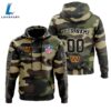 Washington Commanders Personalized Hoodie-Zip Hoodie Camo Style