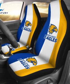 West Coast Eagles 2PCS Car Seat Cover For Fans
