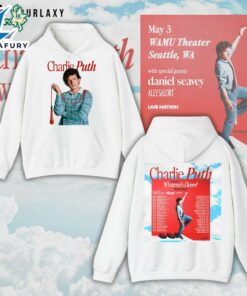 Whatever’s Clever Tour – Charlie Puth Tour 2026 Energy Hoodie