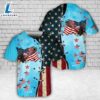 American Flag Eagle 4th Of July Baseball Jersey