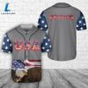 American With Eagle Baseball Jersey