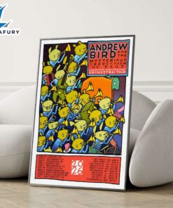 Andrew Bird The Mysterious Production Of Eggs Orchestral Tour 2026 Poster