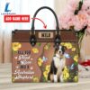 Australian Shepherd Dog All You Need Is Love And A Leather Handbag