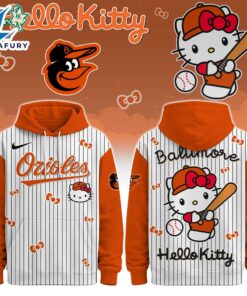 Baltimore Orioles Hello Kitty Special Edition Fan Hoodie