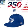 Baltimore Orioles USA 250th Anniversary Patriotic Baseball Jersey Cap