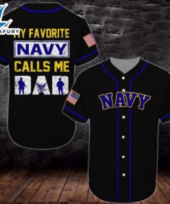 Baseball Shirt United States Navy H27 All Over Printed