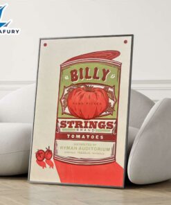 Billy Strings February 22 2026 In Nashville TN Poster