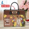 Brittany Dog All You Need Is Love And A Leather Handbag