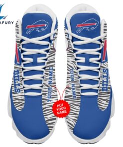 Buffalo Bills Custom Name Air Jordan 13 Sneakers