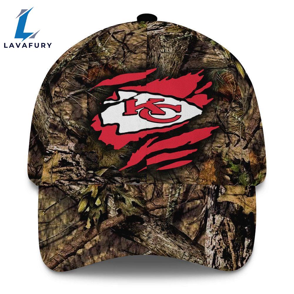 Camo Claw Kansas City Chiefs Baseball Cap Gift Summer Camo Claw Kansas City Chiefs Baseball Cap Gift Summer