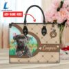 Cane Corso Dog Duccy Dog Lover Leather Handbag