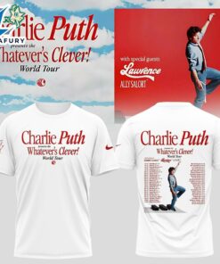 Charlie Puth – Whatever’s Clever! World Tour 2026 Collection