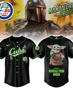 Chicago Cubs x The Mandalorian & Grogu Limited Edition MLB Style Jersey