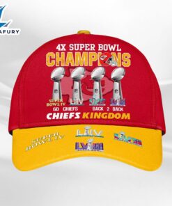 Chiefs Stellar 4 Super Bowl LVIII Baseball Cap