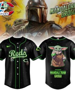 Cincinnati Reds x The Mandalorian & Grogu Special Fan Edition Jersey