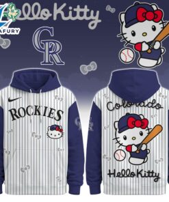 Colorado Rockies Hello Kitty Special Edition Fan Hoodie