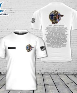 Custom Name Air Force Master Sergeant Chief Creed T-Shirt 3D