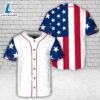 Custom Name American Flag Baseball Jersey 4TH Of July 3 Custom Name American Flag Baseball Jersey