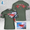Custom Name And Image Royal Air Force Aerobatic Team Red Arrows BAE HAWK T-Shirt 3D 4th Of July 3 Custom Name And Image Royal Air Force Aerobatic Team Red Arrows BAE HAWK T-Shirt 3D