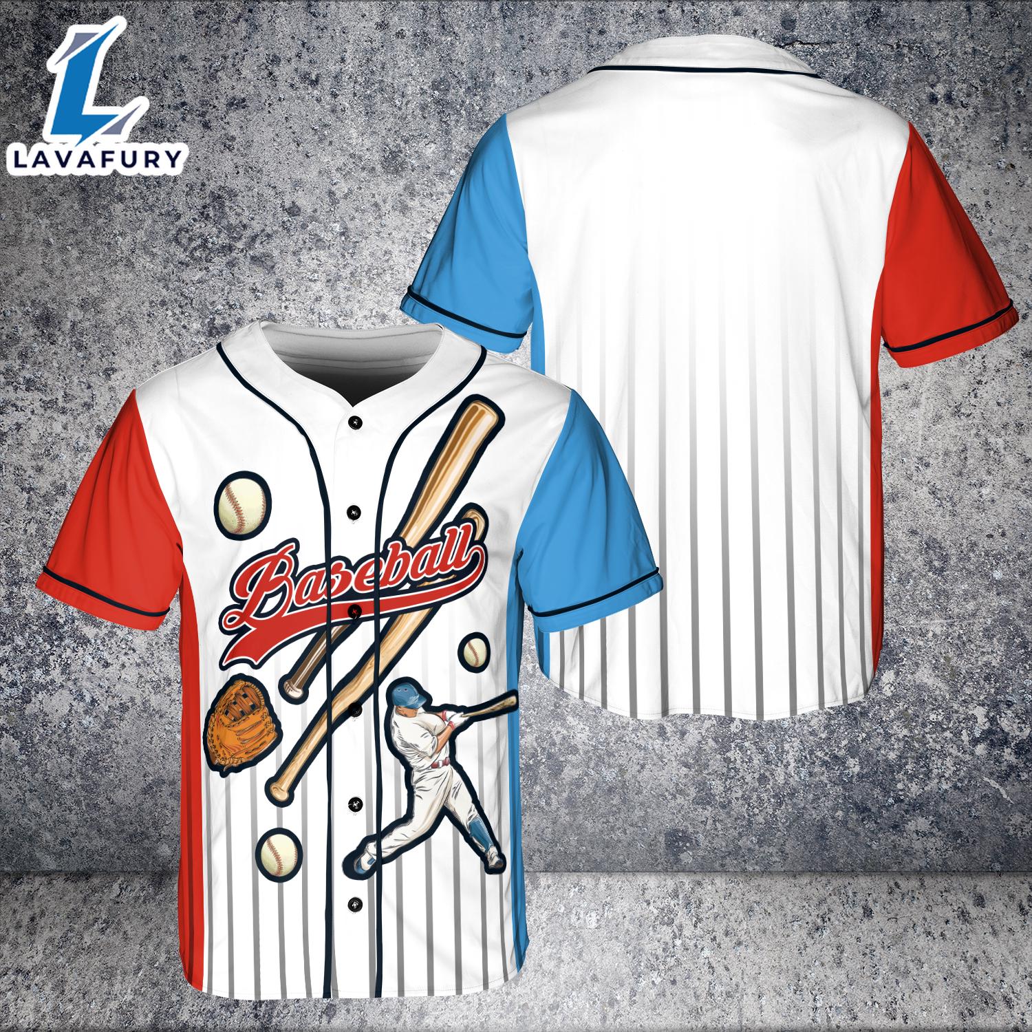 Custom Name And Number Baseball Jersey 4TH Of July Custom Name And Number Baseball Jersey 4TH Of July